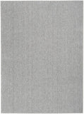 Nourison Textured Home TXH01 Machine Made Power-loomed Borderless Design Indoor Only Farmhouse Coastal, Nautical & Beach Rug Ivory Grey, Ivory Grey 100% Polyester 99446922809