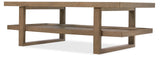 Sonnet Rectangle Cocktail Table Medium Wood 6072-80110-85 Hooker Furniture