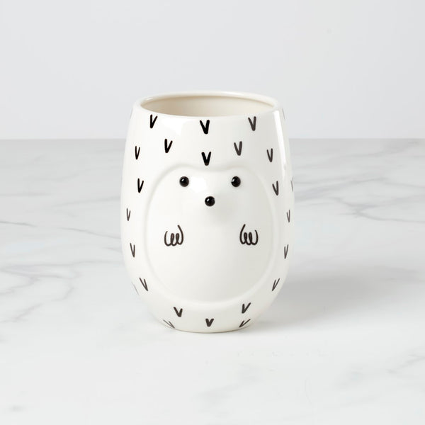 Lenox Kate Spade Wild Things Hedgehog Hold All OFF WHITE PORCELAIN 897467
