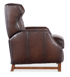 Henderson Press Back Recliner Brown RC806-PB-088 Hooker Furniture