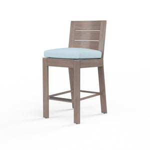 Laguna Counter Stool in Canvas Skyline, No Welt SW3501-7C-14091 Sunset West