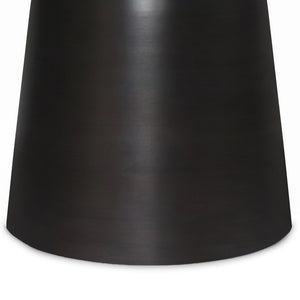 English Elm Toby 17-Inch Wide Metal Accent Table In Antique Copper - Modern Industrial Style, Fully Assembled! B136P158964-GIGA