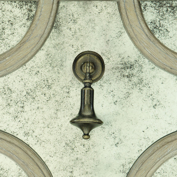 Bernhardt Bernhardt White Raffia Serving Tray By Jamie Merida — Coastal Wooden Trim, Lightweight Durable 28" 385232