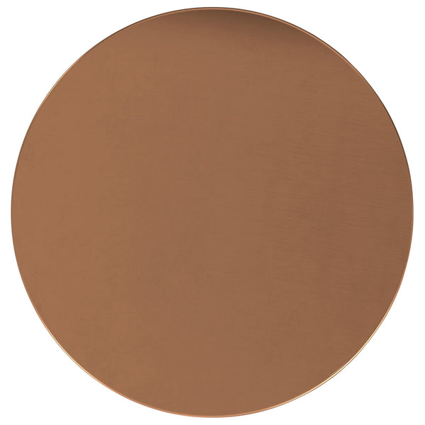 English Elm Curtis Metal Cylinder Accent Table - Handcrafted Ombre Black & Copper Finish For Stylish Living Spaces B136P159000