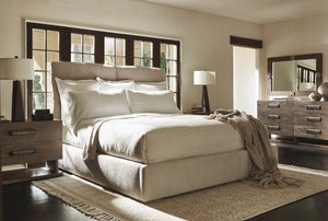 Bernhardt Bernhardt Casa Paros Mirror With Rope-Wrapped Playa Wood Frame, Rustic Modern Vertical/Horizontal Accent 317331