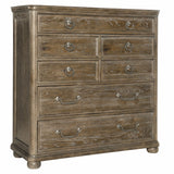 Bernhardt Rustic Patina Drawer Chest in Peppercorn Finish 387118D