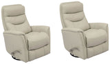 Parker Living Gemini - Ivory Swivel Glider Recliner - Set of 2 Ivory MGEM#812GS-2-IV Parker House