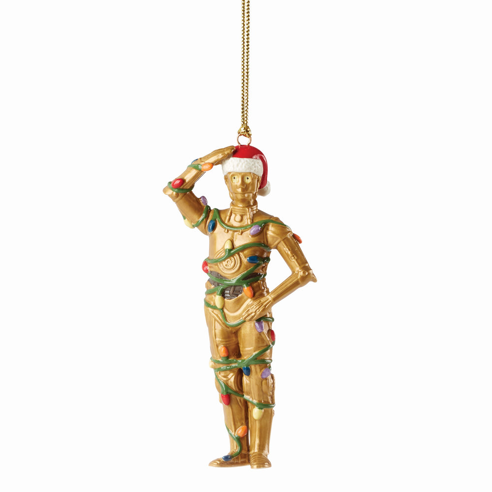Lenox C-3PO Ornament Yellow, GOLD PORCELAIN 894898