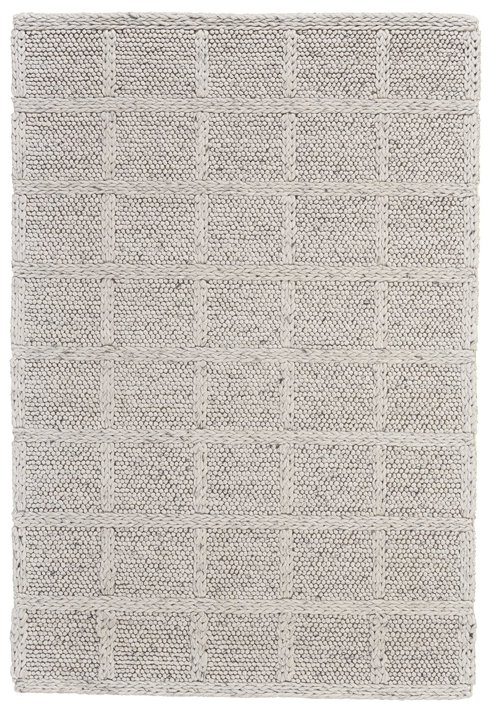 Feizy Rugs Berkeley Hand Woven Wool Rug - Earthy Comfort, Durable Design For Modern Spaces And Easy Care Ivory,Gray Wool 6790739fivy000g99