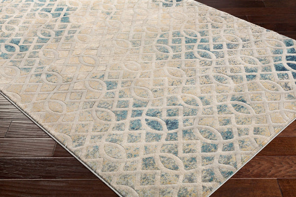 Livabliss Cash Geometric Polypropylene Accent Rug Machine Woven for Entryways and Hallways HAC2308-23