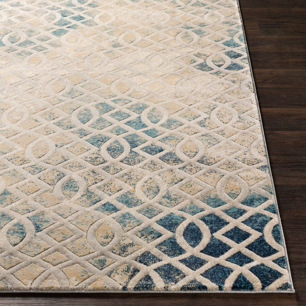 Livabliss Cash Geometric Polypropylene Accent Rug Machine Woven for Entryways and Hallways HAC2308-23