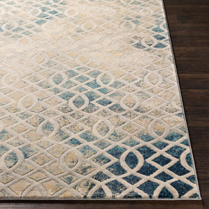 Livabliss Cash Geometric Polypropylene Accent Rug Machine Woven for Entryways and Hallways HAC2308-23