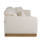 VIG Furniture Divani Casa Hagerty - Modern Off-White Fabric Sofa With 2 Power Recliners VGKV-KM.6035-OW