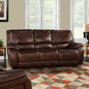 Parker House Parker Living Vail - Burnt Sienna Power Reclining Sofa Burnt Sienna Top Grain Leather with Match (X) MVAI#832PH-BUR