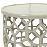 Hale HALE-107 16"H x 14"W x 14"D End Table HALE-107 Livabliss Surya