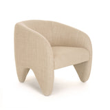 VIG Furniture Modrest Halton - Modern Beige Fabric Accent Chair VGOD-ZW-23081-BGE