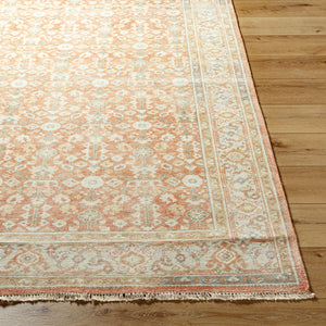 Hamadan HAM-2301 6' x 9' Handmade Rug HAM2301-69  Brown, Light Beige, Slate Surya
