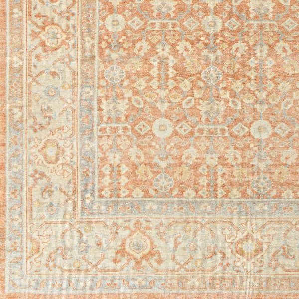 Hamadan HAM-2301 6' x 9' Handmade Rug HAM2301-69  Brown, Light Beige, Slate Surya