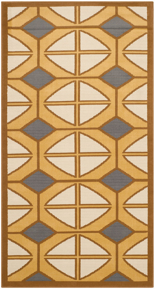 Safavieh Hampton 510 Power Loomed  Rug Camel / Ivory HAM510AC-4