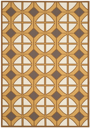 Safavieh Hampton 510 Power Loomed  Rug Camel / Ivory HAM510AC-4