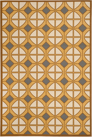 Safavieh Hampton 510 Power Loomed  Rug Camel / Ivory HAM510AC-4