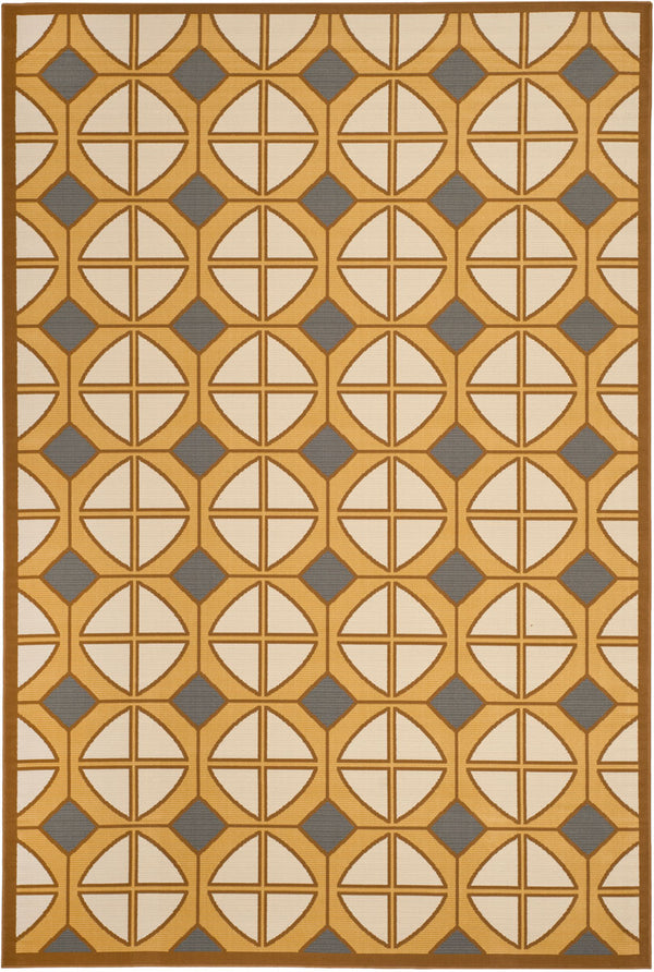 Safavieh Hampton 510 Power Loomed  Rug Camel / Ivory HAM510AC-4