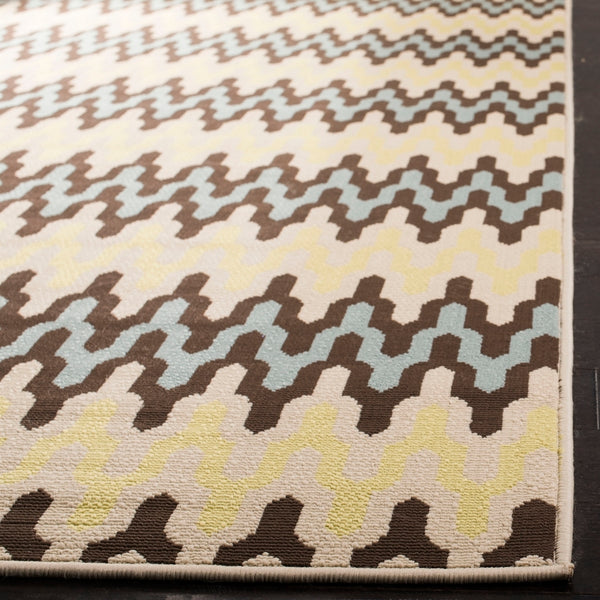 Safavieh Hampton 518 Power Loomed  Rug Light Blue / Green HAM518AL-3