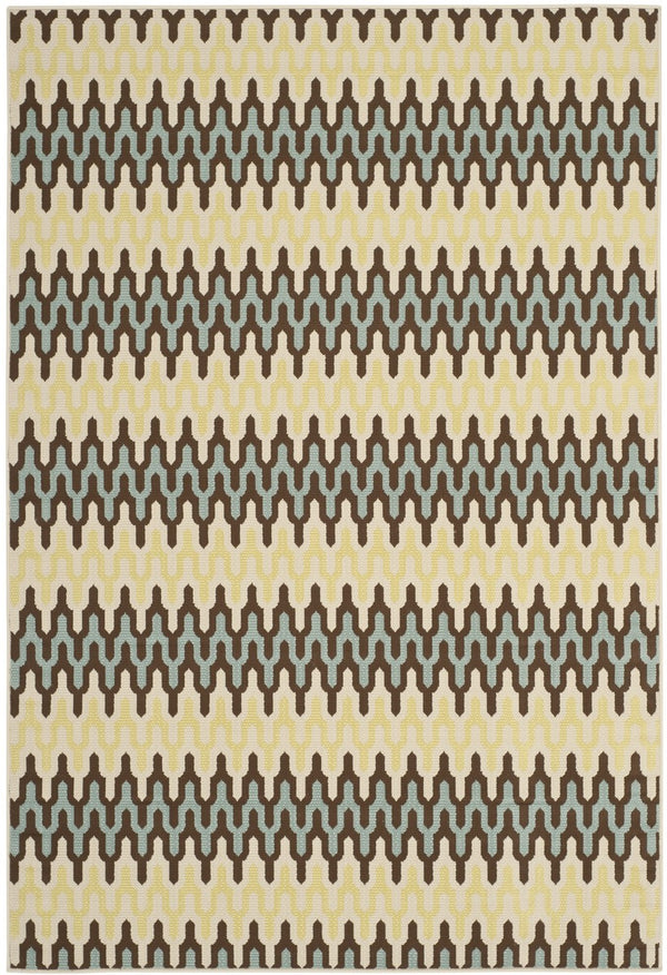 Safavieh Hampton 518 Power Loomed  Rug Light Blue / Green HAM518AL-3