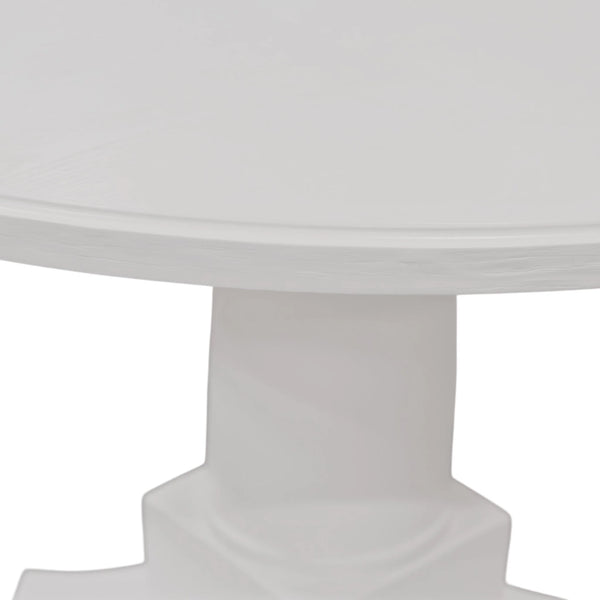 Hampton Oak Veneer Dining Table Solid Rubberwood Double Pedestal Base Transitional Style