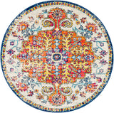 Harput HAP-1000 5'3" x 5'3" Machine Woven Rug HAP1000-53RD Livabliss Surya