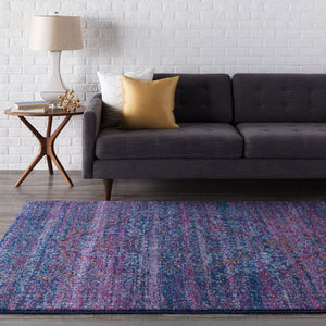 Livabliss Harput Traditional Medallion Polypropylene Area Rug for Entryway or Bedroom Accent Teal, Navy 5'3" x 7'3" HAP1003-5373