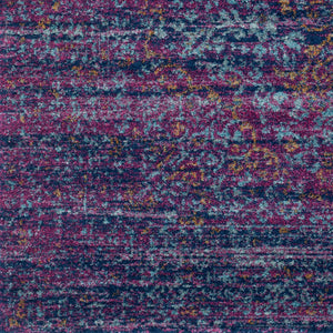 Livabliss Harput Traditional Medallion Polypropylene Area Rug for Entryway or Bedroom Accent Teal, Navy 5'3" x 7'3" HAP1003-5373