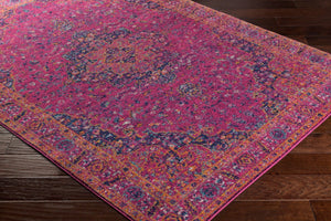 Livabliss Harput Traditional Turkish Geometric Polypropylene Rug for Entryways and Hallways Burgandy, Burnt 3'11" x 5'7" HAP1008-31157