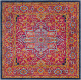 Harput HAP-1009 6'7" x 6'7" Machine Woven Rug HAP1009-67SQ Livabliss Surya