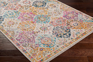 Livabliss Harput Traditional Medallion Polypropylene Area Rug Machine Woven in Turkey for Large Rooms Mustard, Burnt 8'10" x 12'6" HAP1018-93126