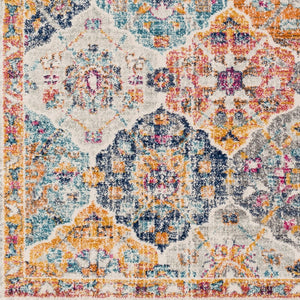 Livabliss Harput Traditional Medallion Polypropylene Area Rug Machine Woven in Turkey for Large Rooms Mustard, Burnt 8'10" x 12'6" HAP1018-93126