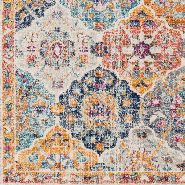 Livabliss Harput Traditional Medallion Polypropylene Area Rug Machine Woven in Turkey for Large Rooms Mustard, Burnt 8'10" x 12'6" HAP1018-93126