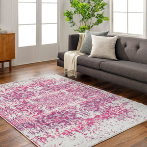 Livabliss Harput Medallion Polypropylene Area Rug Turkish Woven Accent for Entryways and Hallways HAP1020-23