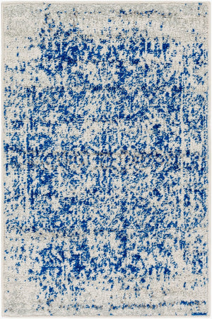 Livabliss Harput Traditional Medallion Polypropylene Area Rug for Living Room and Dining Navy, Medium Gr 2' x 2'11" HAP1021-23
