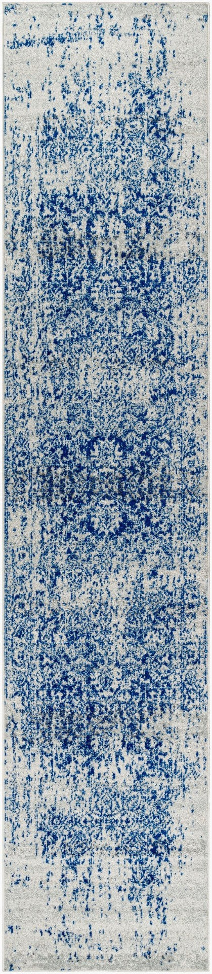 Livabliss Harput Traditional Medallion Polypropylene Area Rug for Living Room and Dining Navy, Medium Gr 2'7" x 12' HAP1021-2712