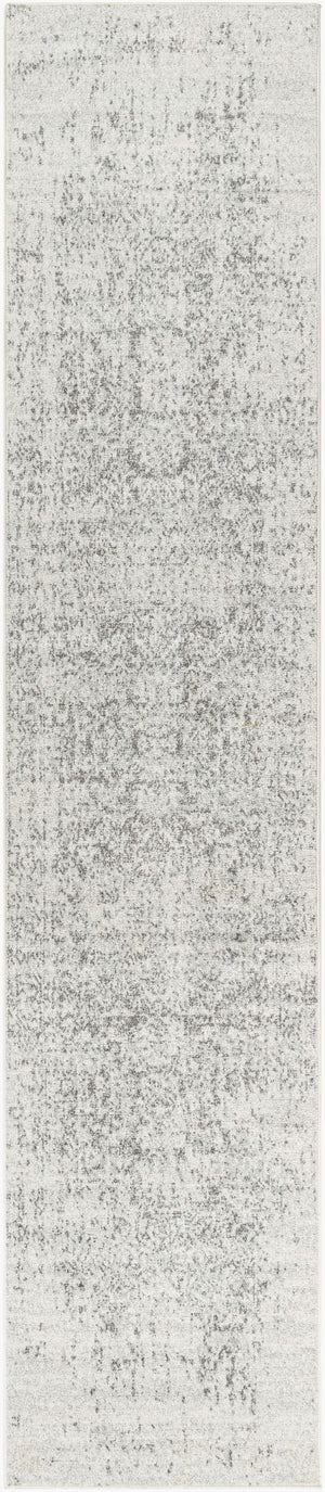 Livabliss Harput Medallion Polypropylene Area Rug Machine Woven in Turkey for Large Living Spaces Charcoal, Mediu 2'7" x 12' HAP1024-2712