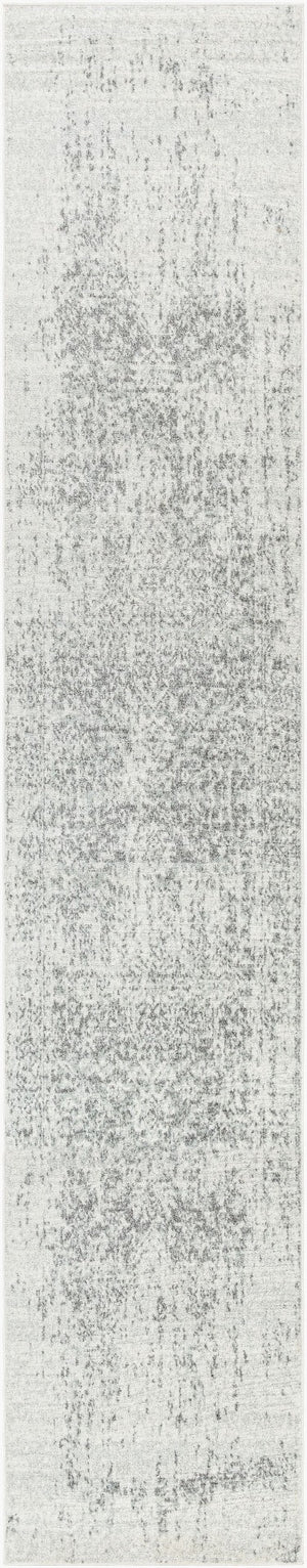 Livabliss Harput Medallion Polypropylene Area Rug Machine Woven in Turkey for Large Living Spaces Charcoal, Mediu 2'7" x 20' HAP1024-2720