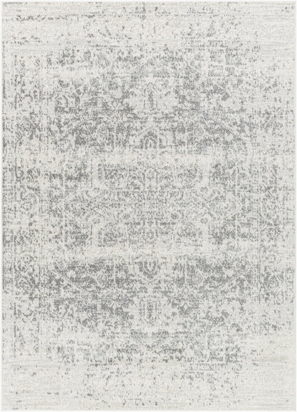 Livabliss Harput Medallion Polypropylene Area Rug Machine Woven in Turkey for Large Living Spaces Charcoal, Mediu 12' x 14'11" HAP1024-1215