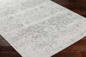 Livabliss Harput Medallion Polypropylene Area Rug Machine Woven in Turkey for Large Living Spaces Charcoal, Mediu 2'7" x 20' HAP1024-2720