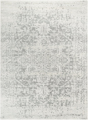 Livabliss Harput Medallion Polypropylene Area Rug Machine Woven in Turkey for Large Living Spaces Charcoal, Mediu 6'7" x 9' Rectangle HAP1024-679