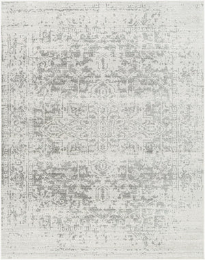 Livabliss Harput Medallion Polypropylene Area Rug Machine Woven in Turkey for Large Living Spaces Charcoal, Mediu 7'10" x 10'2" HAP1024-710103