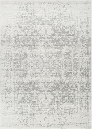 Livabliss Harput Medallion Polypropylene Area Rug Machine Woven in Turkey for Large Living Spaces Charcoal, Mediu 8'10" x 12'6" HAP1024-93126