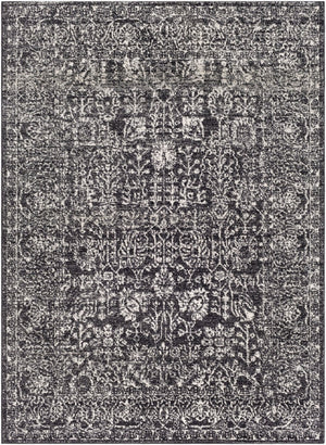 Livabliss Harput Traditional Turkish Polypropylene Area Rug for Hallways and Entryway Accents Black, Medium G 8'10" x 12'6" HAP1028-93126