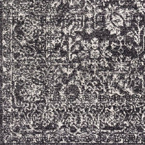 Livabliss Harput Traditional Turkish Polypropylene Area Rug for Hallways and Entryway Accents Black, Medium G 8'10" x 12'6" HAP1028-93126