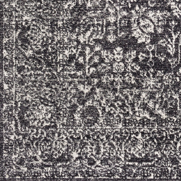 Livabliss Harput Traditional Turkish Polypropylene Area Rug for Hallways and Entryway Accents Black, Medium G 8'10" x 12'6" HAP1028-93126